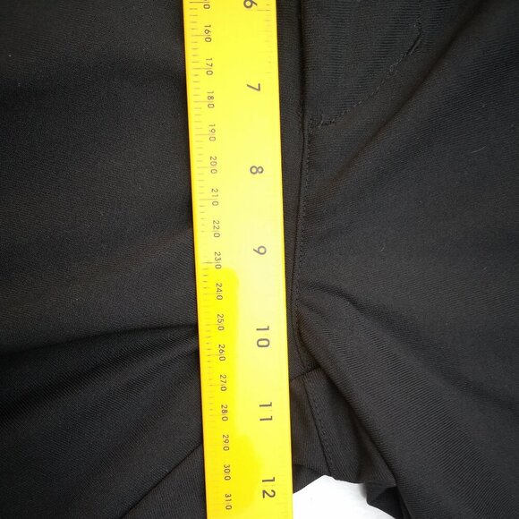 Reebok Men's Size 34/32 Zipper & Button Closure Black Pants - Picture 10 of 11